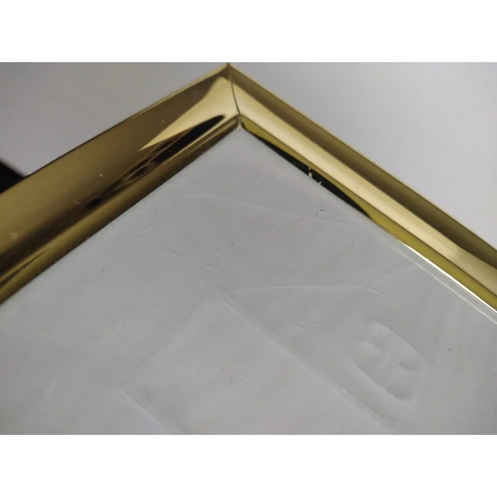 HB Group Vintage 1997 Ornate Gold-Toned Metal Picture Frame